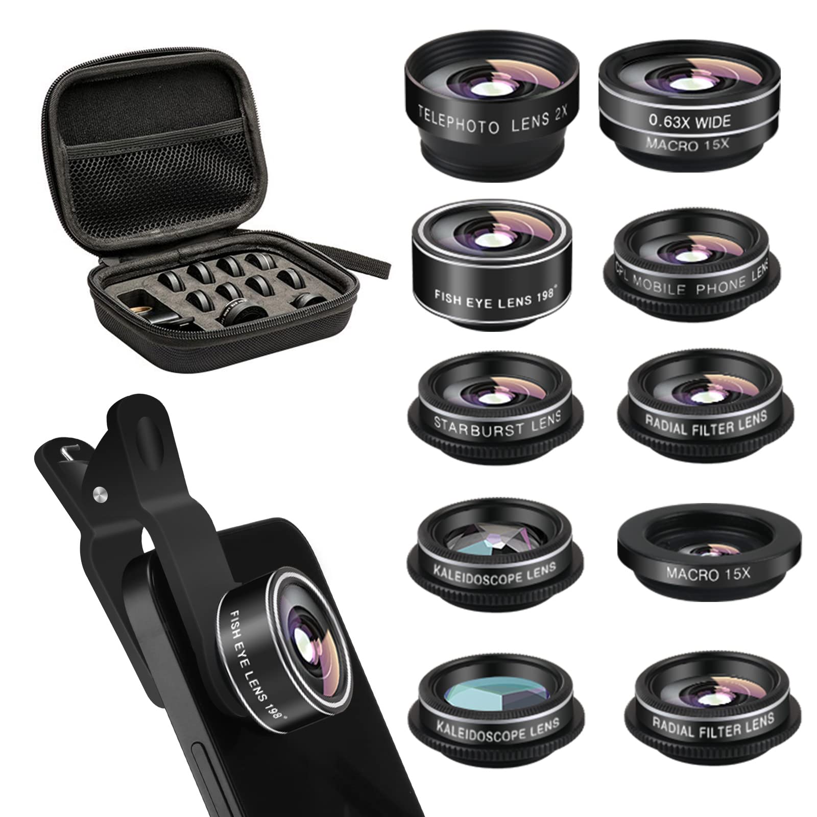 PocketCam 10-in-1 Mobile Camera Lens Kit - Image 6