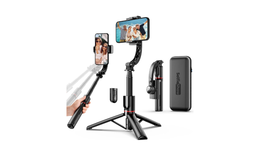 PocketCam Q08 Anti-Shake Selfie Stick - Image 3