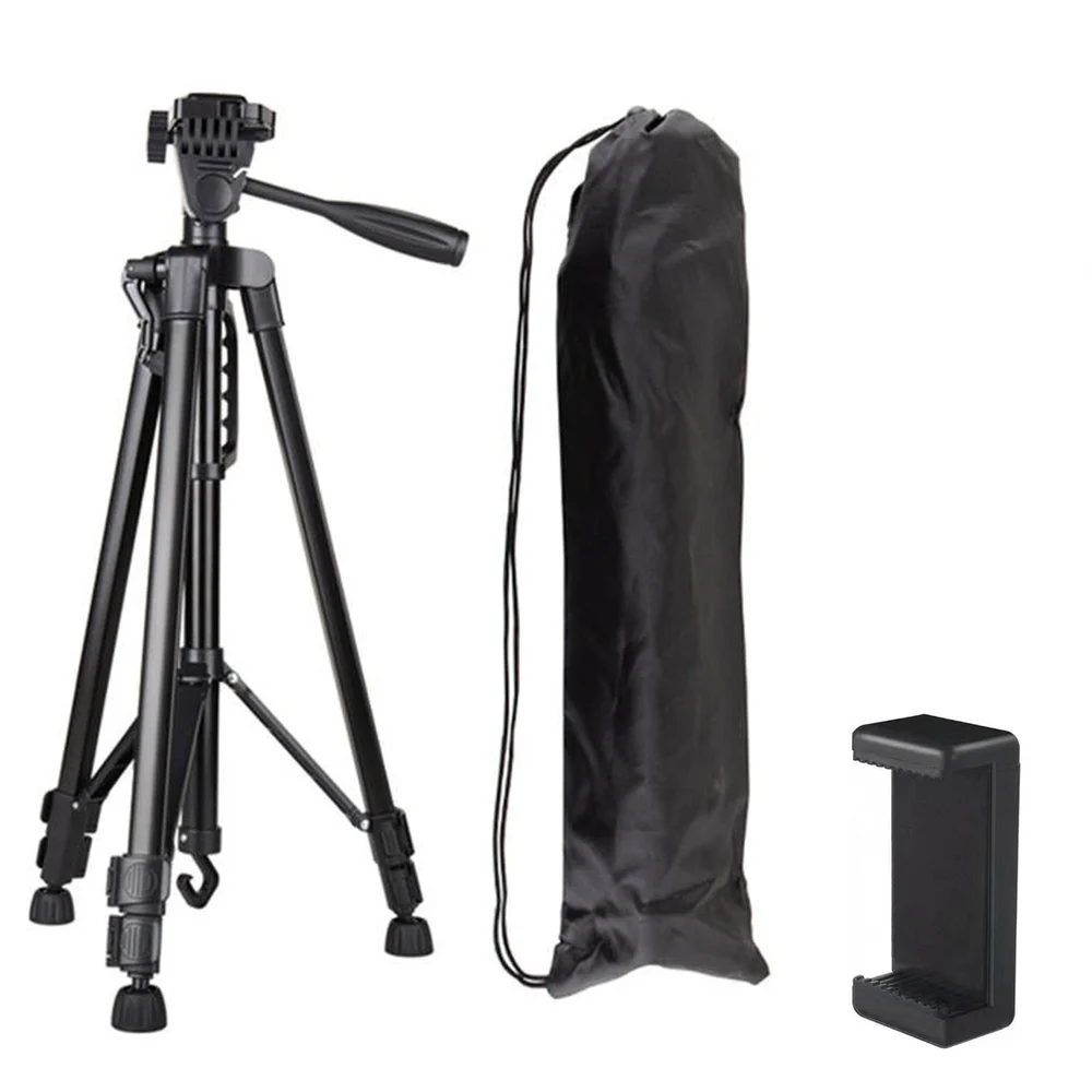 Pocketcam Premium 84 Inch (7 feet) Tripod Stand, Adjustable and Portable Design with Mobile Clip Holder Perfect for Ring Light, Photography, Videography & Live Streaming, Compatible with All Mobiles - Image 3